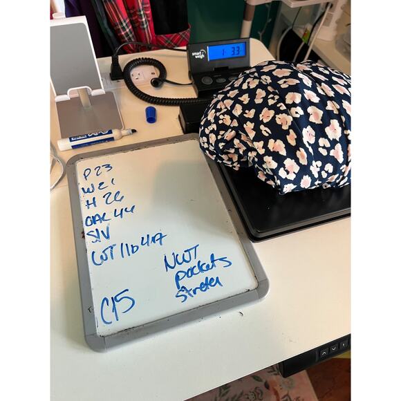 Jessica Howard Womens Blue White Floral Ruched Waist Knit Dress Plus 18W NWT - Picture 11 of 11